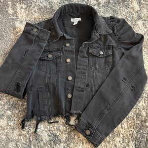 Forever 21 cropped denim jacket